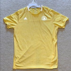 Adidas athletic Boston Marathon t-shirt. Size L